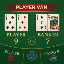 Winningz - Baccarat Table Game - High Stakes